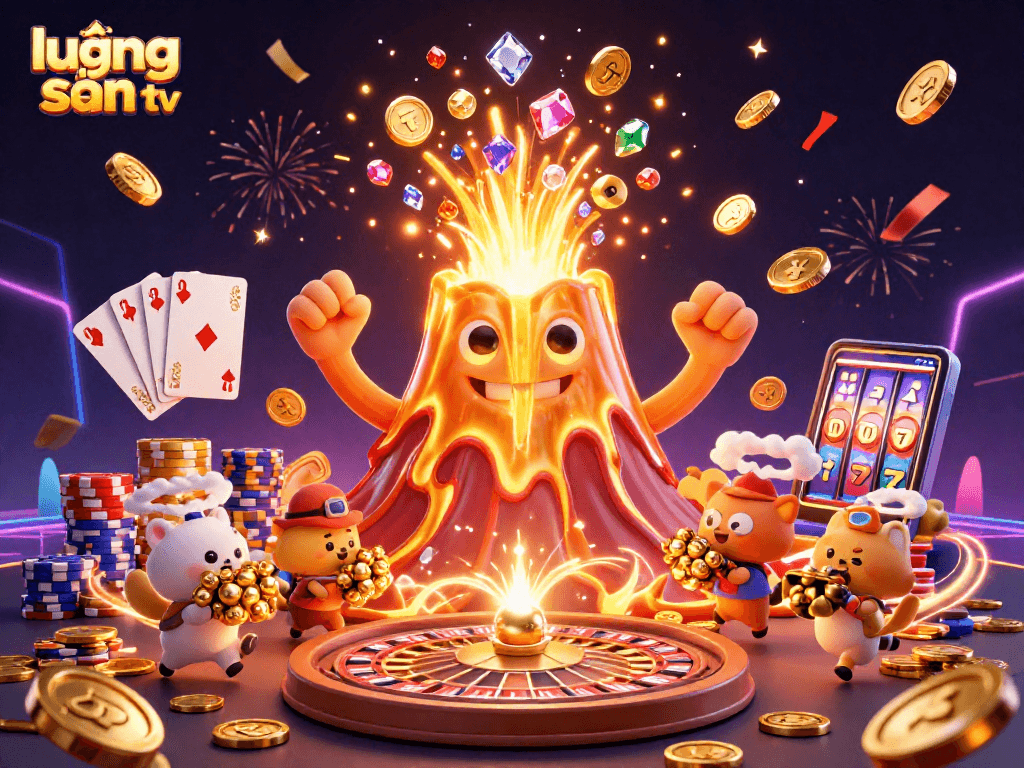 Experience exciting bets with lương sơn tv's triumphant treasure eruption and vibrant slots action.