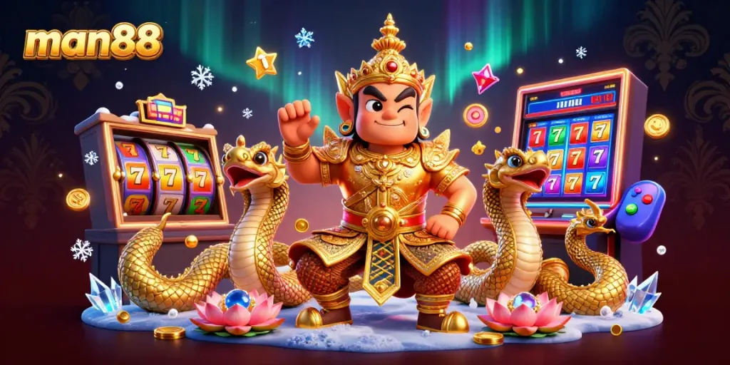 Engage in thrilling slots at man88 with dazzling guardians and vibrant game elements