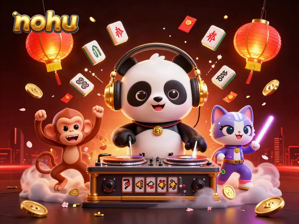 Engage with the thrilling world of nohu slots featuring vibrant characters, jackpots, and festive atmosphere.
