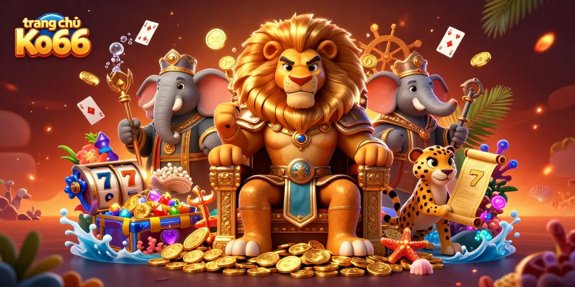 Experience electrifying action at trang chủ Ko66 with an epic 3D lion king and vibrant slot games.