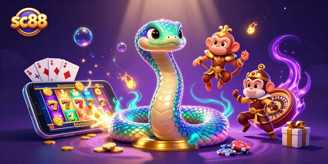 Experience thrilling wins with sc88 in this vibrant 3D casino scene, showcasing slot game excitement.