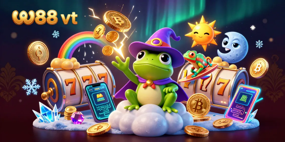 Trải nghiệm cá cược tại w88 vt với trò chơi slot kích thích và phần thưởng lớn.