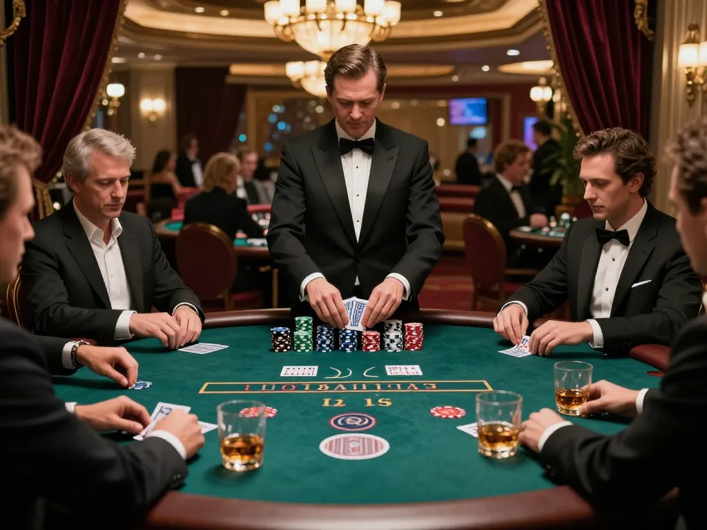 Experience high-stakes blackjack excellence at https://va88.now/, showcasing thrilling dealer action and elegant casino atmosphere.
