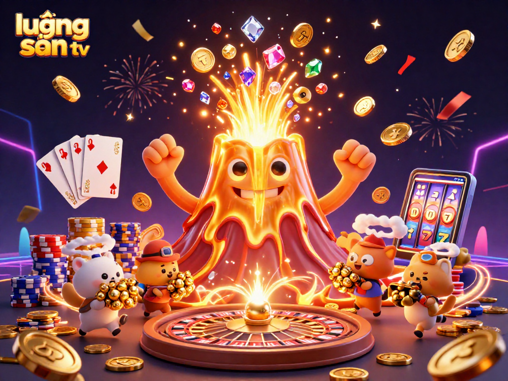 Experience exciting bets with lương sơn tv's triumphant treasure eruption and vibrant slots action.