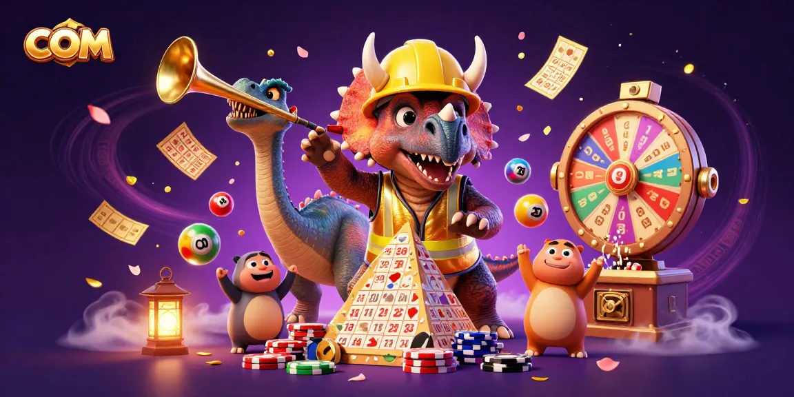 Bet big with com by engaging in colorful casino adventures alongside animated characters.