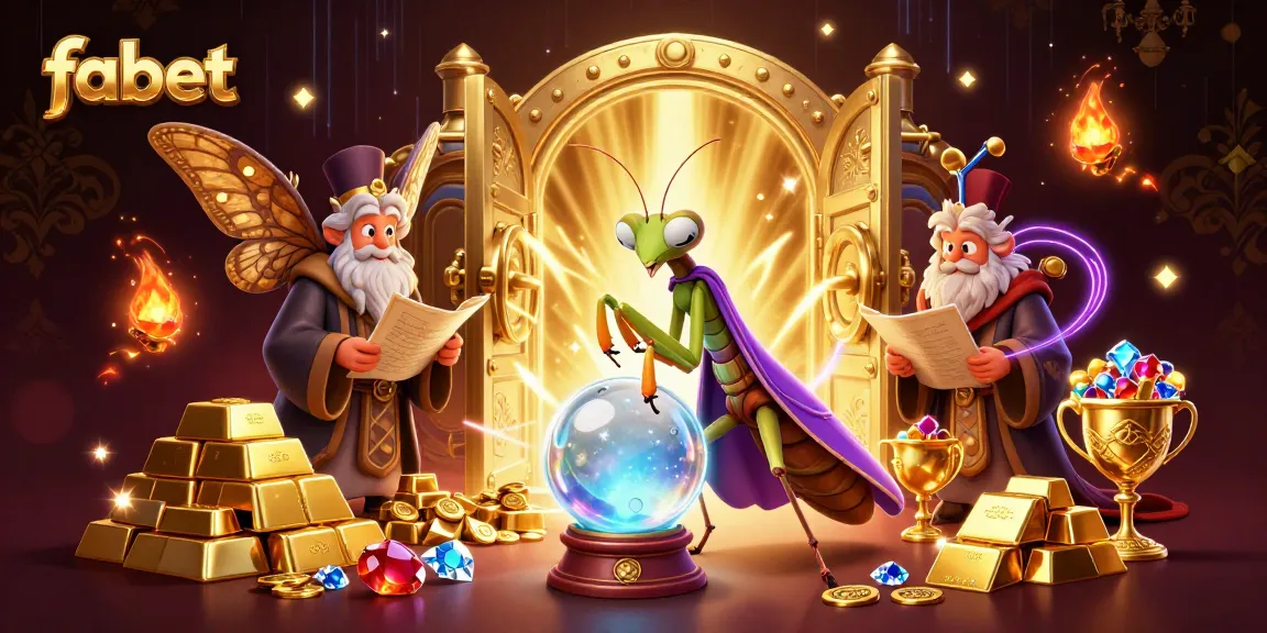Engage with fabet's magical gambling experience featuring a fortune teller and treasures!