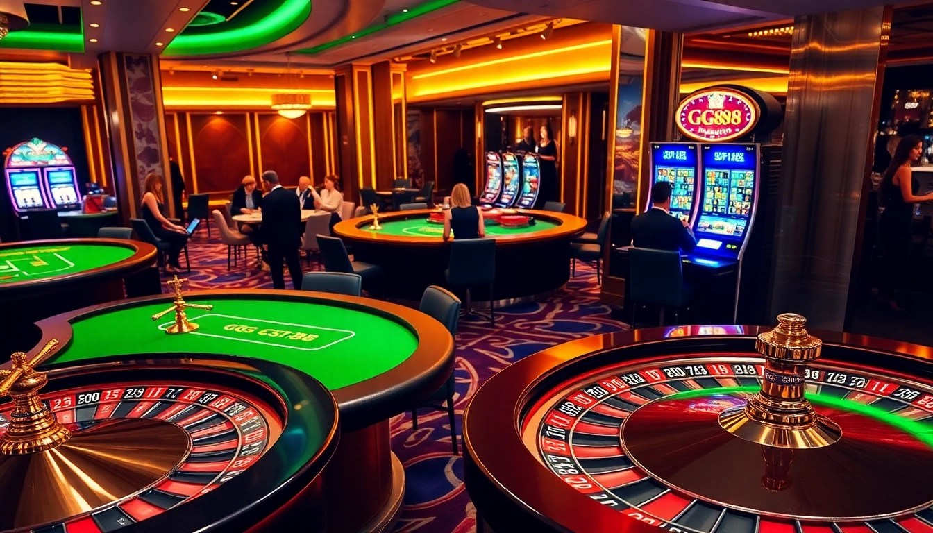 Experience the excitement at GG88 with diverse casino games and thrilling interactions.