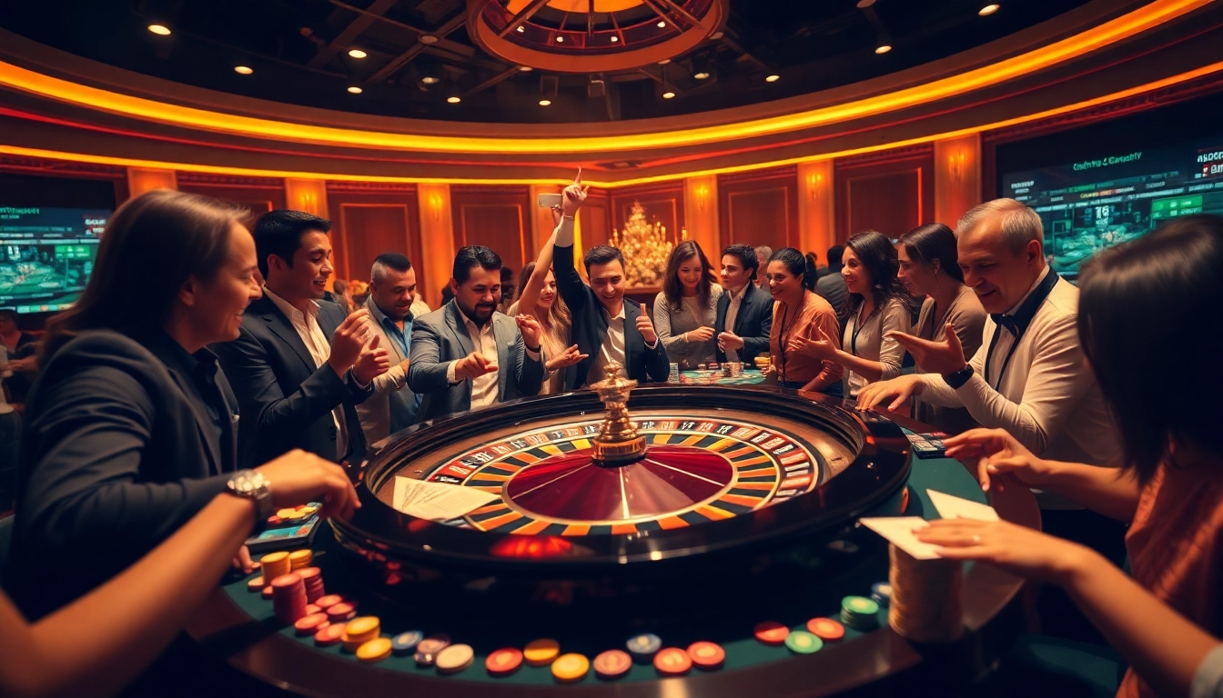 Experience thrilling moments at cakhiatv with dynamic roulette action and vibrant casino ambiance.
