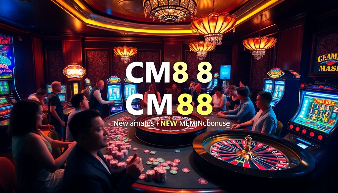 Experience the thrill of gambling at CM88 đăng ký with vibrant games and exciting promotions.