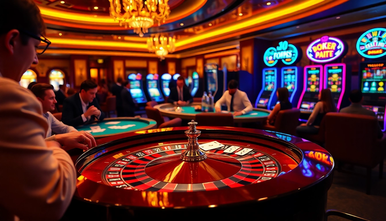 Experience thrilling poker and slot action at https://f1682.email/ with luxury casino gaming.