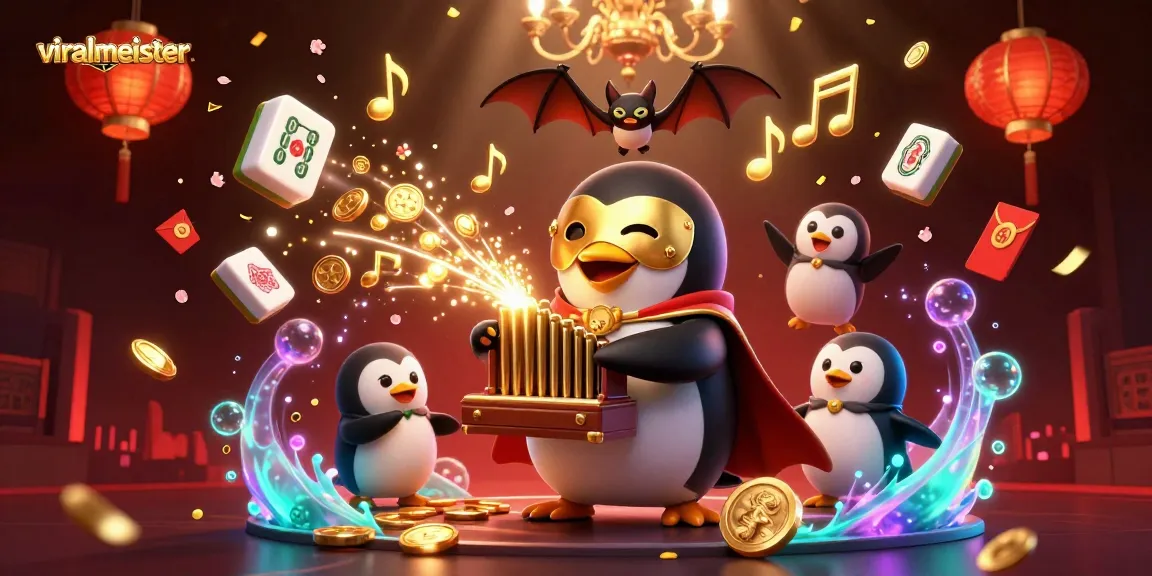 Experience gambling fun at viralmeister with a vibrant casino-themed 3D illustration bursting with excitement.